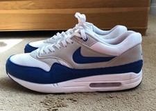 Nike Air Max 1 OG 2017 Anniversary uk 10 White/Sport Royal-Black  908375-102 