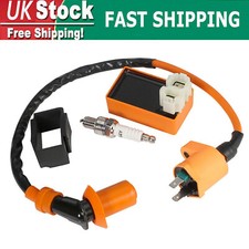 Ignition coil spark plug CDI box kit fit GY6 50cc 125cc  scooter ATV racing car