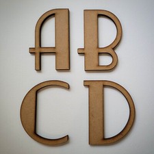 Large wooden Letters MDF