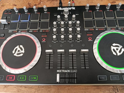 Numark mixtrack quad - mixtrack,
