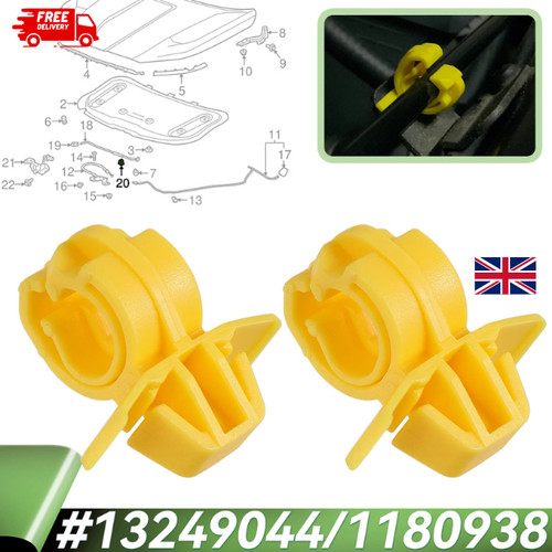 Bonnet stay clip - stay, for
