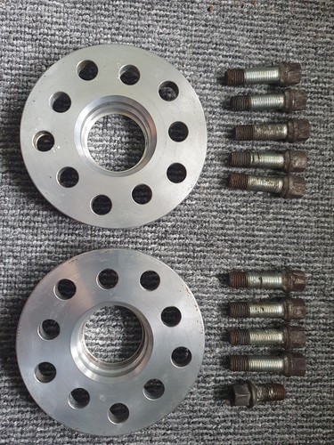 Pair wheel spacers - , 15mm
