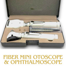 Mini Fiber Optic LED Otoscope