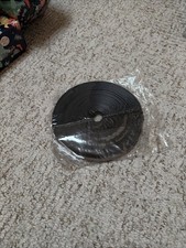 BLACK Alloy Wheel Protectors Embellishers Rim Trim Strips Kit 