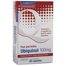 Lamberts Ubiquinol 100mg Capsules (60)  BBE 05/2026