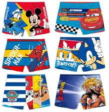 Boys Swimming Boxers Trunks Shorts Character School