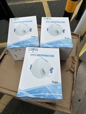 GVS Segre F31000 FFP3 Mask - 3 X 15 Pack 45  Dust Mask Respirator EXP 02/2026