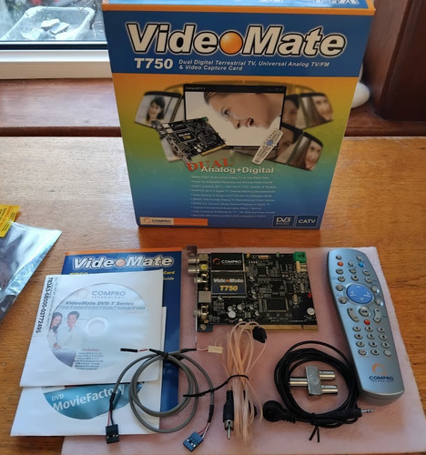 Compro videomate t750 dual - compro,