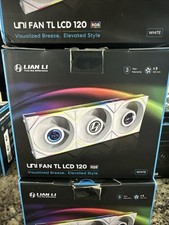 Lian Li Uni Fans TL LCD 3x120 RGB WHITE