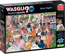 Wasgij Mystery 26 Date Night 1000 Piece Jigsaw Puzzle for Adults Challenging