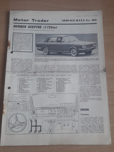 Humber sceptre - ,