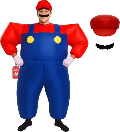 Adult inflatable super mario - adult,