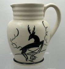 Langley Lovatts Lagoon Ware Jug 1930s.