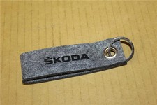 Skoda Felt Keyring