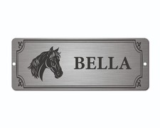 Personalised Stable Door Sign, Horse/Pony Name, Name Plate Plaque