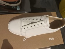 Christian Louboutin Louis Flat Calf EU41 / UK7 White Leather