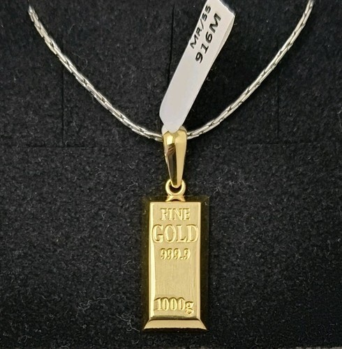 18k 750 gold pendant - 750,