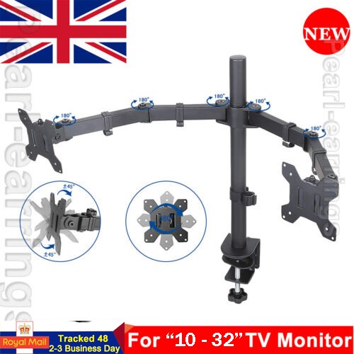 Double twin arm - twin, mount