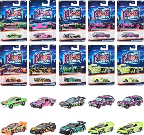 Hot wheels neon speeders - hot wheels,