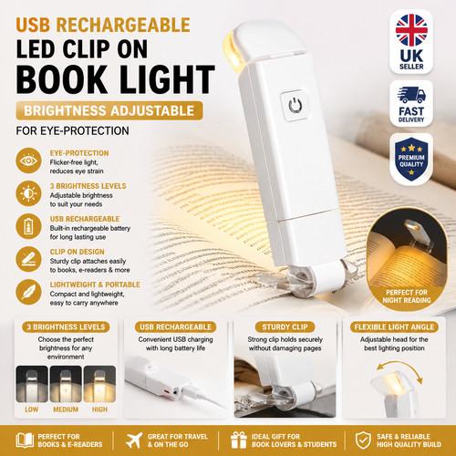 Usb rechargeable led - usb, on