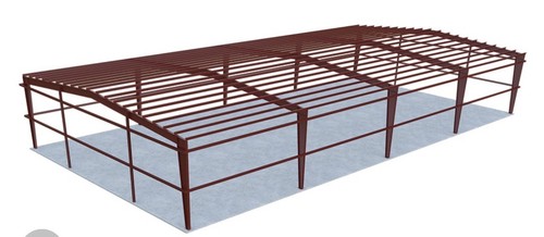 Steel frame building 100ft - steel,