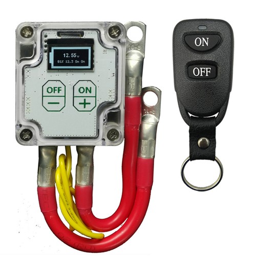 Car battery disconnect relay - battery,