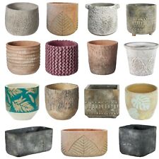 Indoor Plant Cache Pots, Bowl, Trough. Plain, Patterned, No drainage Holes