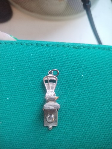 Vintage silver charm butchers - silver,