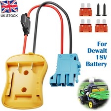 Power Wheel for Dewalt 18V Battery with Fuse Wire Peg-Perego Compatible Adapter