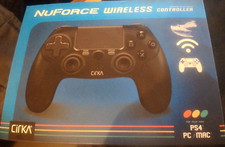 Cirka: NuForce Wireless Controller. Black. PS4, PC & MAC. New/Boxed. Fast post!