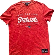 Vintage NFL primark new england patriot red tshirt size M| SKU 259