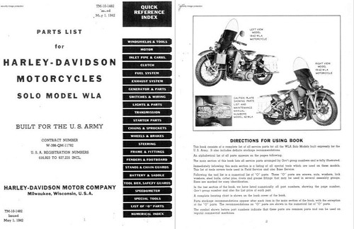 Harley davidson wla military - wla,