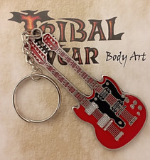 KR0154 = Red Enamel Twin neck