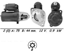 Genuine WAI Starter Motor for