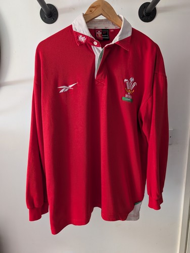 Reebok vintage wales wru rugby - vintage,