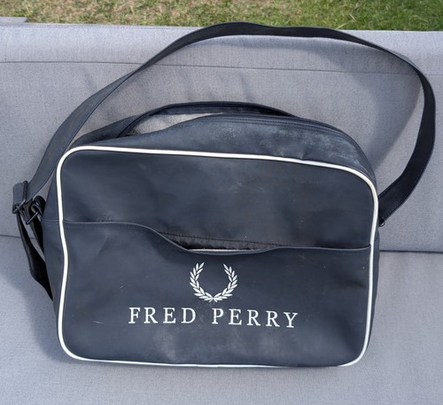 Vintage fred perry navy - fred,