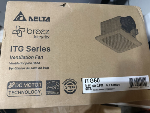 Delta breez itg series - itg, itg50