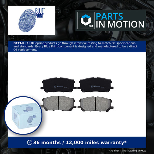 Brake pads set fits toyota - fits,