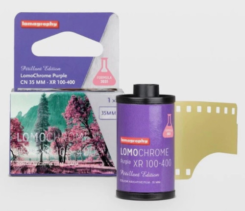 Lomochrome purple 35mm film - 35mm,
