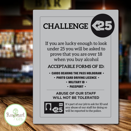 Challenge alcohol law sign - alcohol,