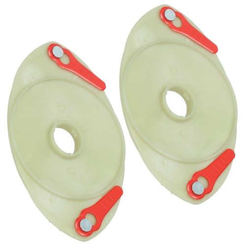 Mounting disc plastic blades - plastic,