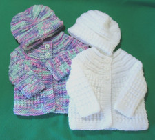 Pack of 2 - Hand knitted Baby