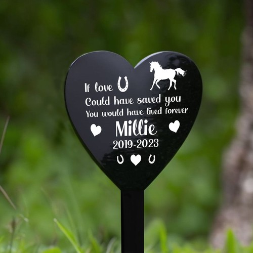 Personalised horse memorial - personalised,