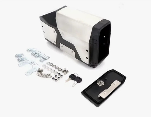 Motorcycle left side tool box - left,