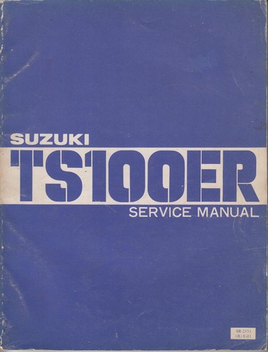 Suzuki ts100er original - original, 1980