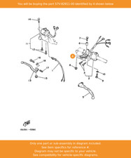 YAMAHA Holder, Lever 1