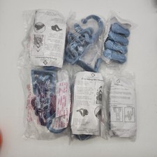 7 JOY MANGANO CASCADING MINI HOOKS  HUGGABLE HANGERS blue clips over the door