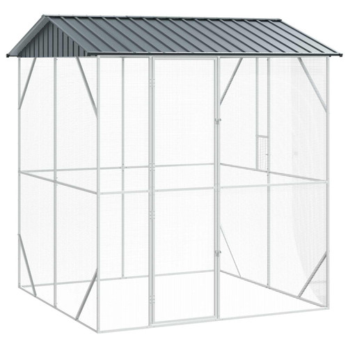 Bird cage anthracite - bird,