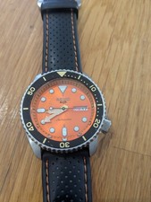 Seiko Automatic Watch Orange Used