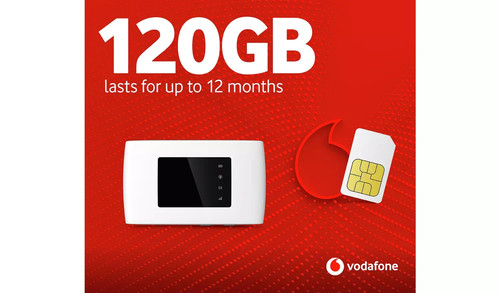 Vodafone 120gb mobile mifi - 120gb,
